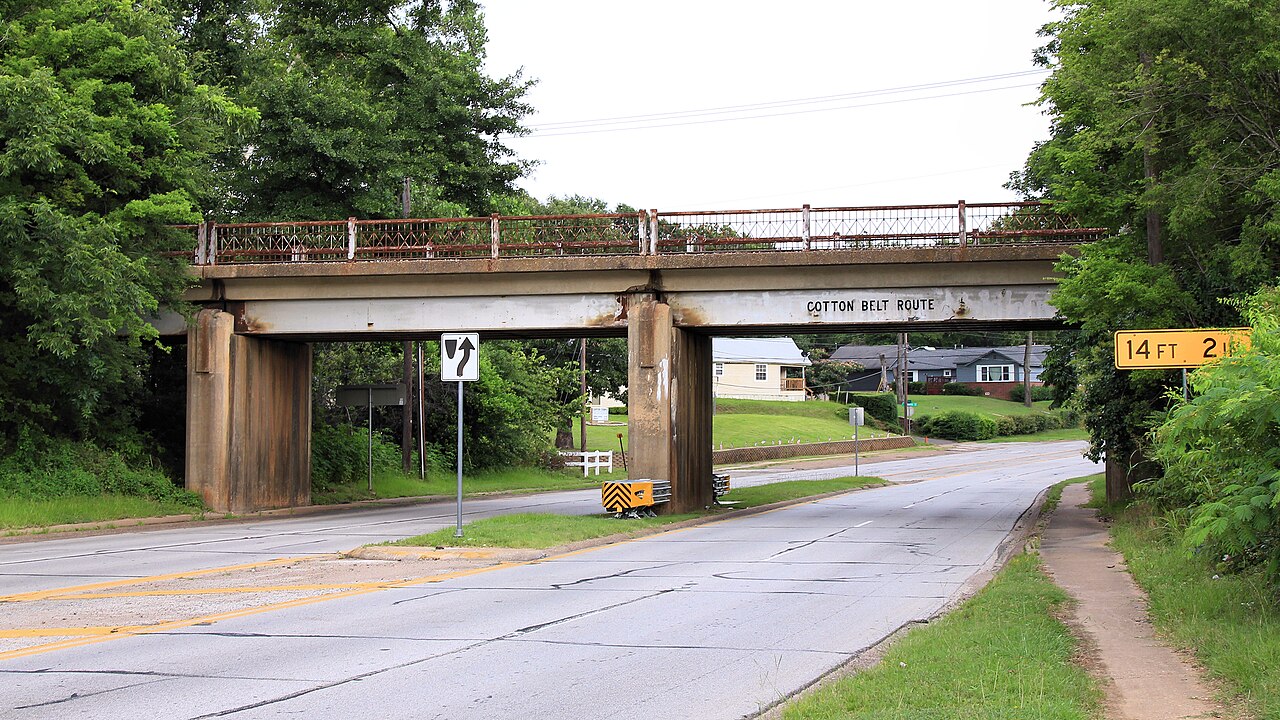 Tyler — Glenwood Boulevard Underpass Tyler Texas