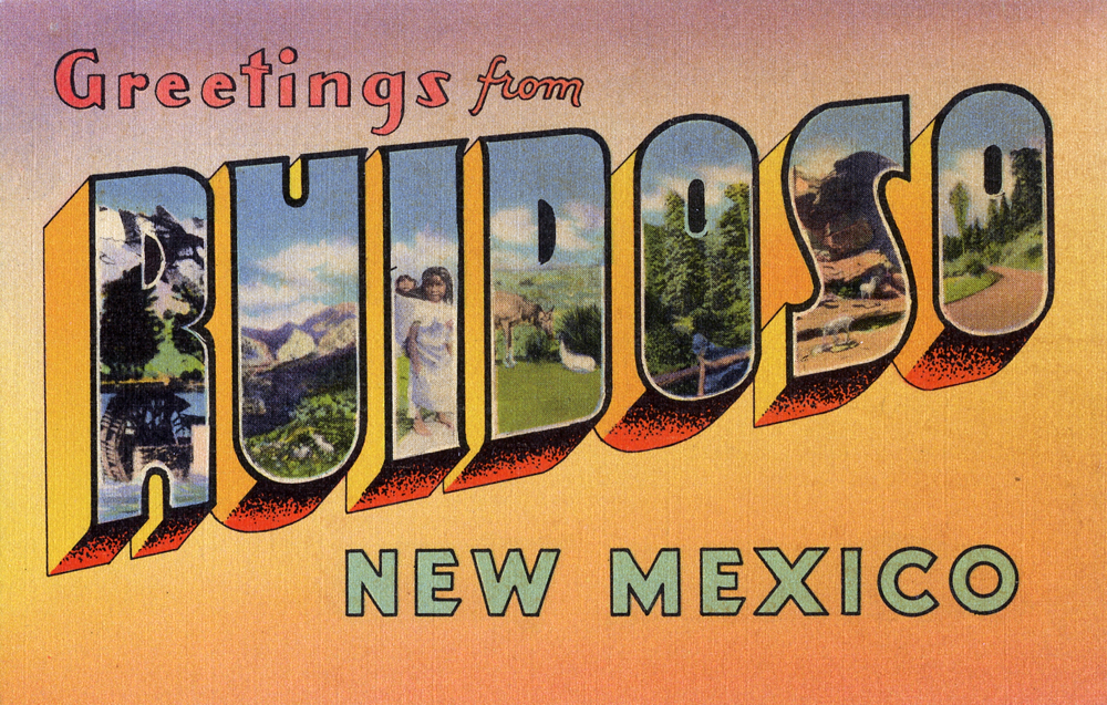 Ruidoso — Greetings from Ruidoso, New Mexico - Large Letter Postcard (5348434451)