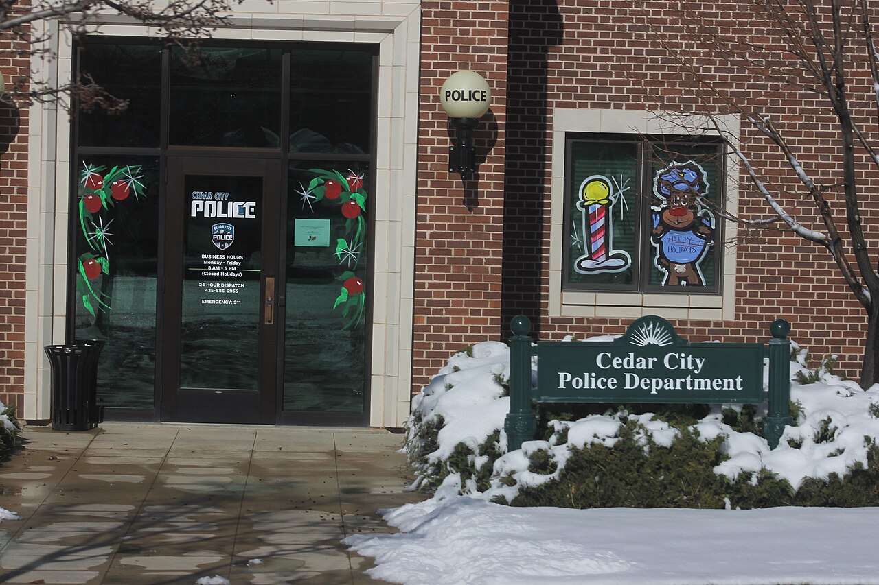Cedar City — Cedar City Police Department Station Entrance