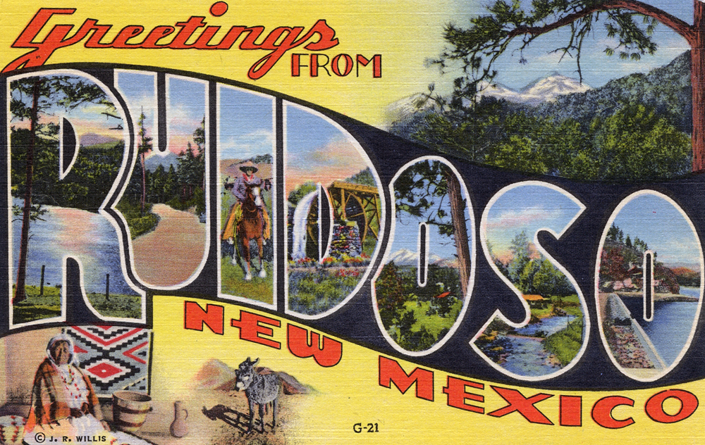 Ruidoso — Greetings from Ruidoso, New Mexico - Large Letter Postcard (5290360846)