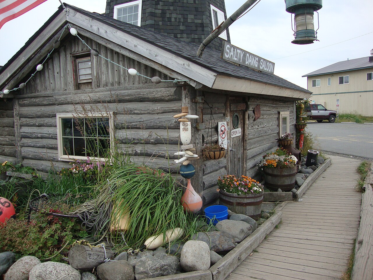 Homer — Salty Dawg Saloon, Homer, Alaska, Homer Spit 4