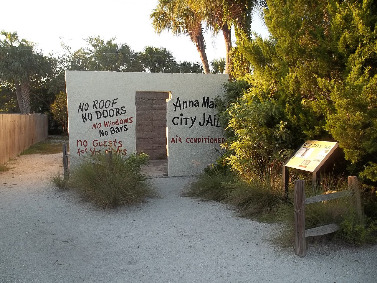 Anna Maria Island — FL Anna Maria Island Hist Society jail01