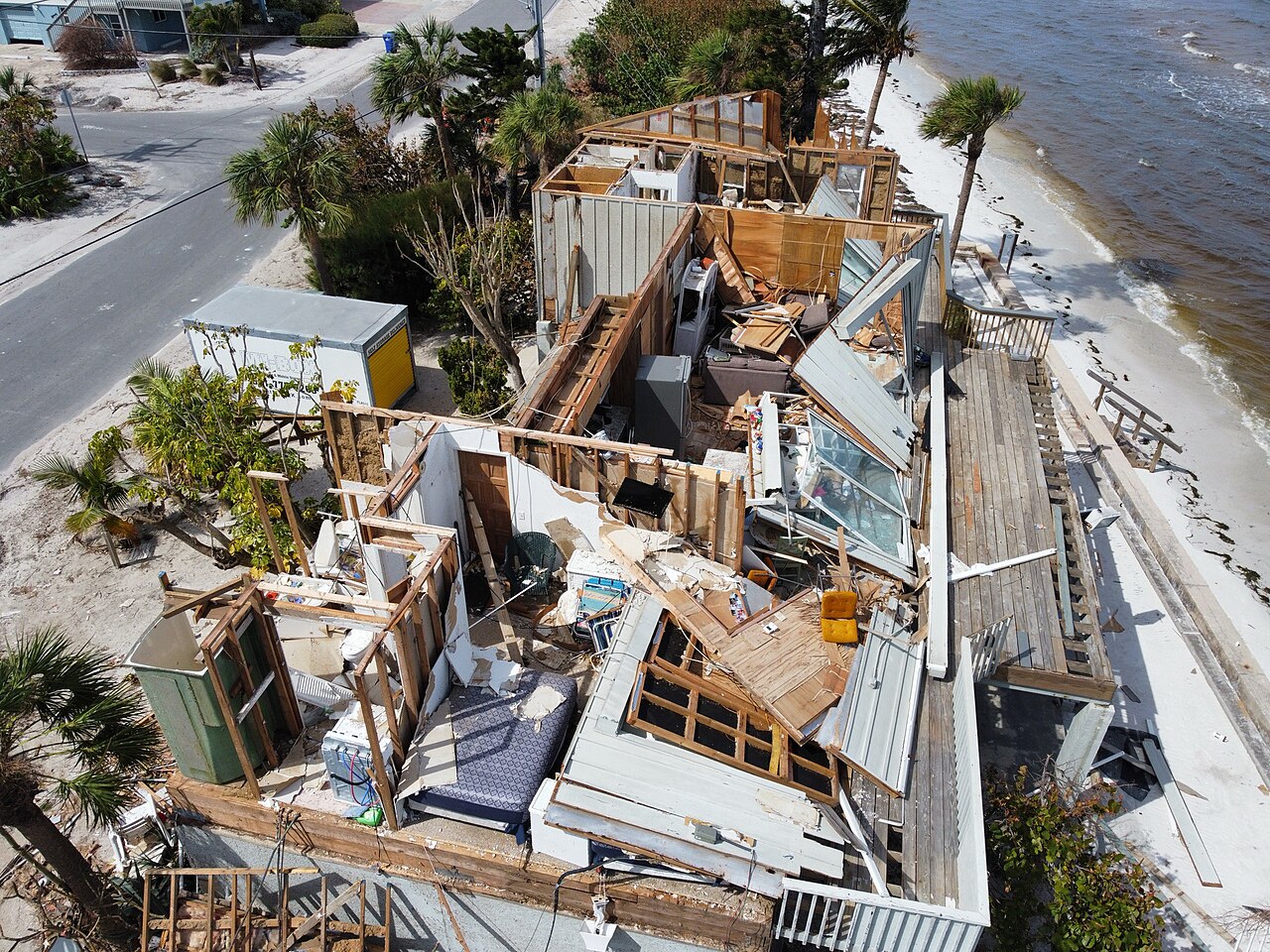 Anna Maria Island — Anna Maria Island wind damage