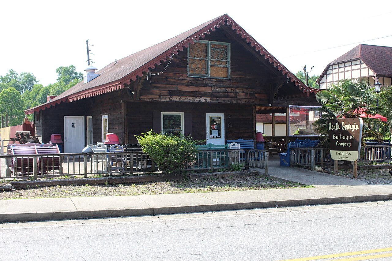 Helen — North Georgia Barbeque Company, Helen