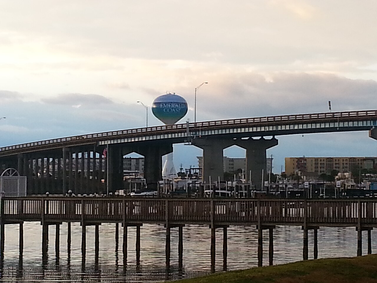 Fort Walton Beach — Sunrise Fort Walton Beach 19 January 2014 - Bridge