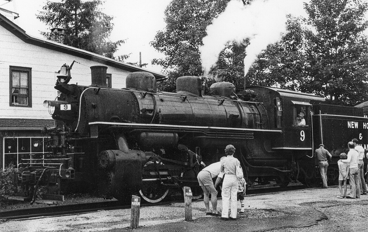New Hope &mdash; New Hope and Ivyland Railroad New Hope, Pennsylvania. 1978