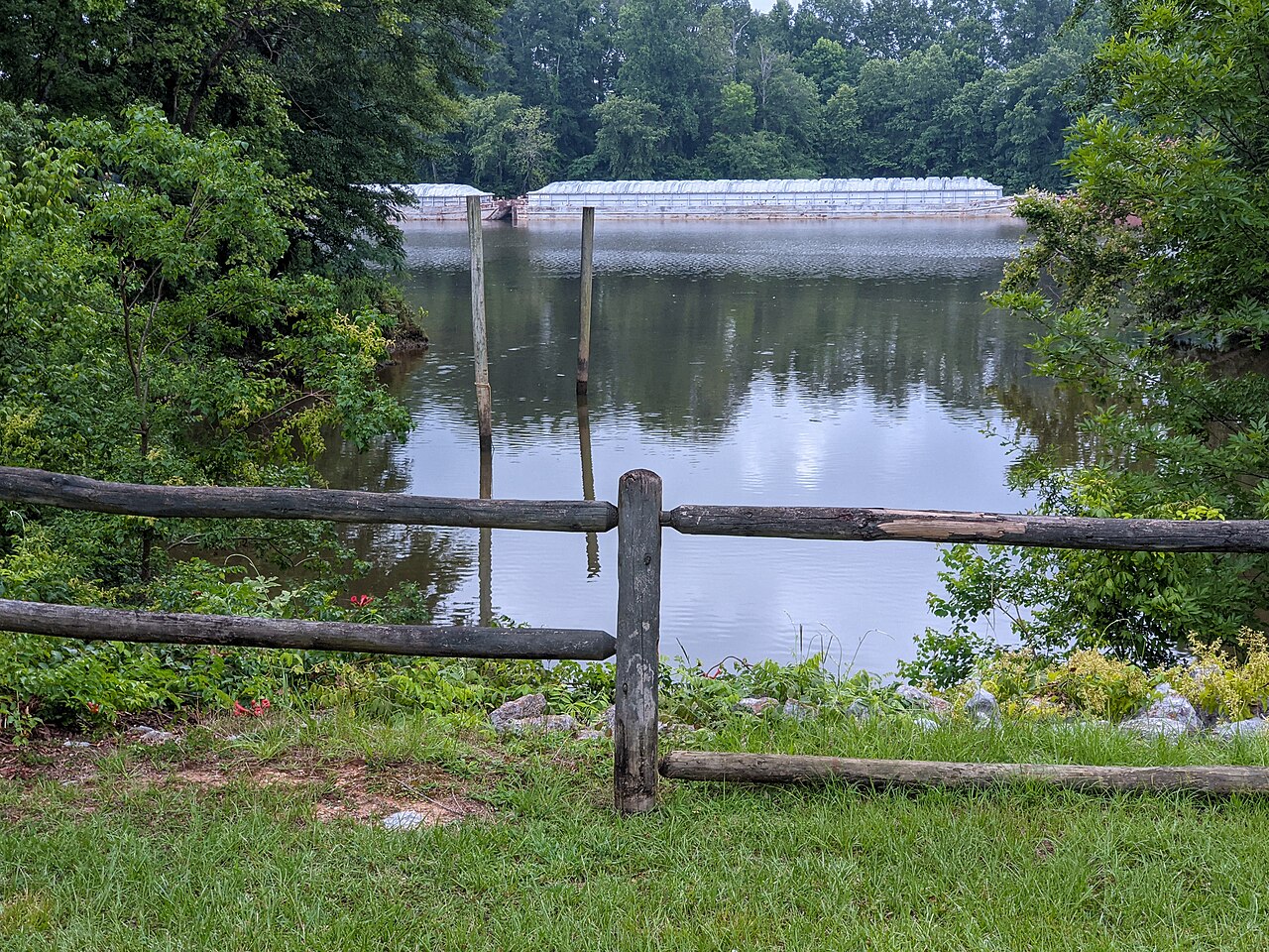 Tuscaloosa — River Fence - Tuscaloosa, Alabama, July 2021