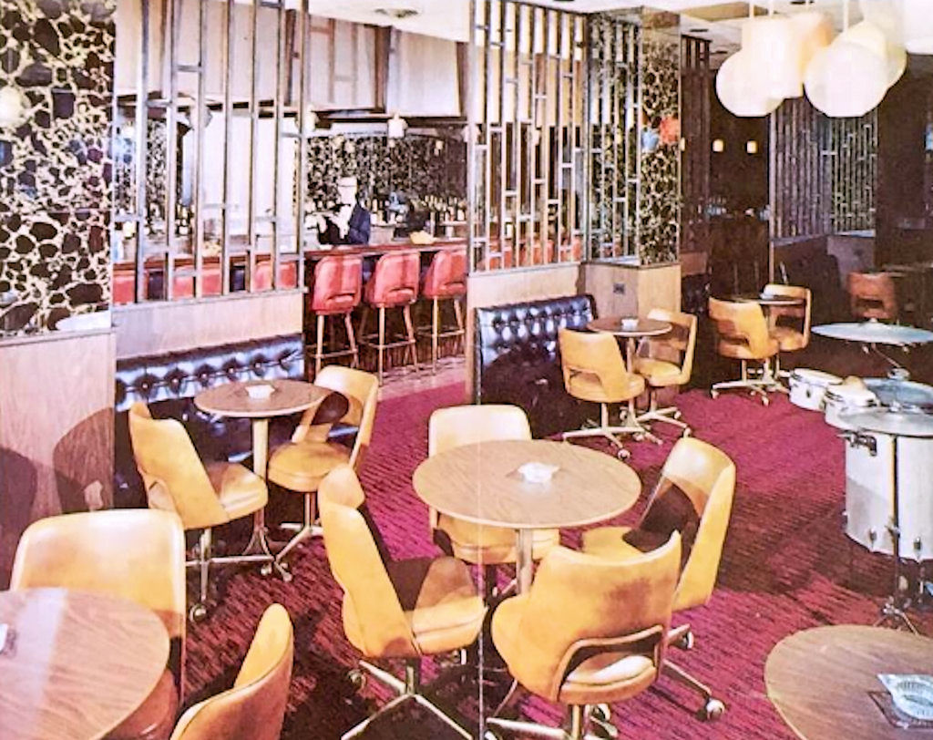 1960 - Americus Hotel - Venitian Room Cocktail Lounge Allentown PA