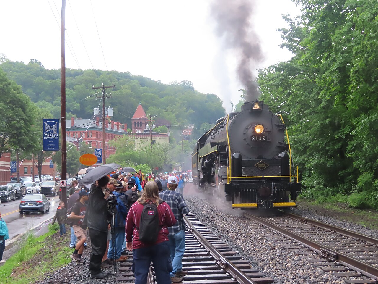 Jim Thorpe — RBMN No. 2102 @ Jim Thorpe, Pennsylvania, May 2022
