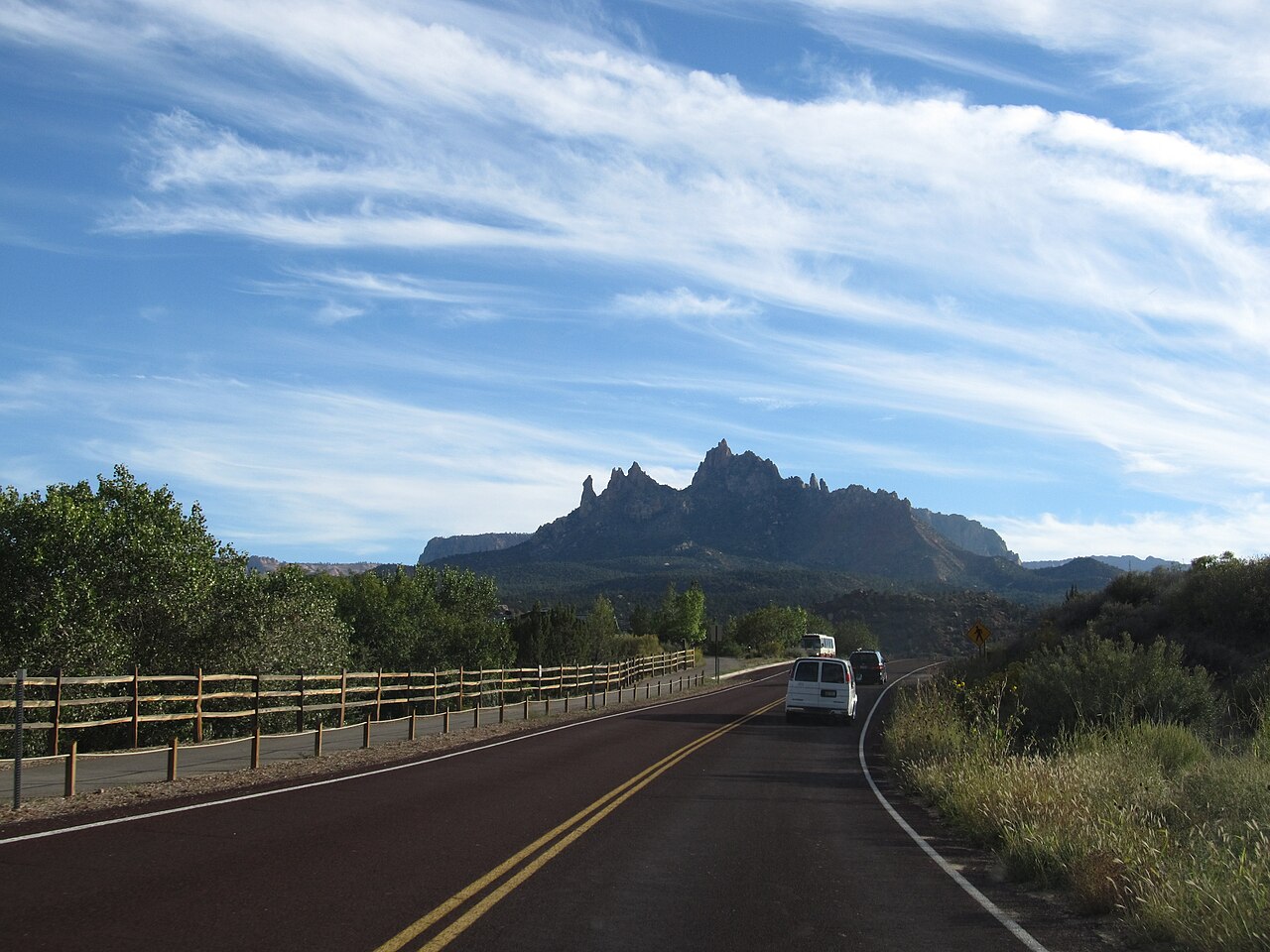 Springdale &mdash; Looking Towards Eagle Crags, Canaan Mountain, Springdale, Utah (8096075762)