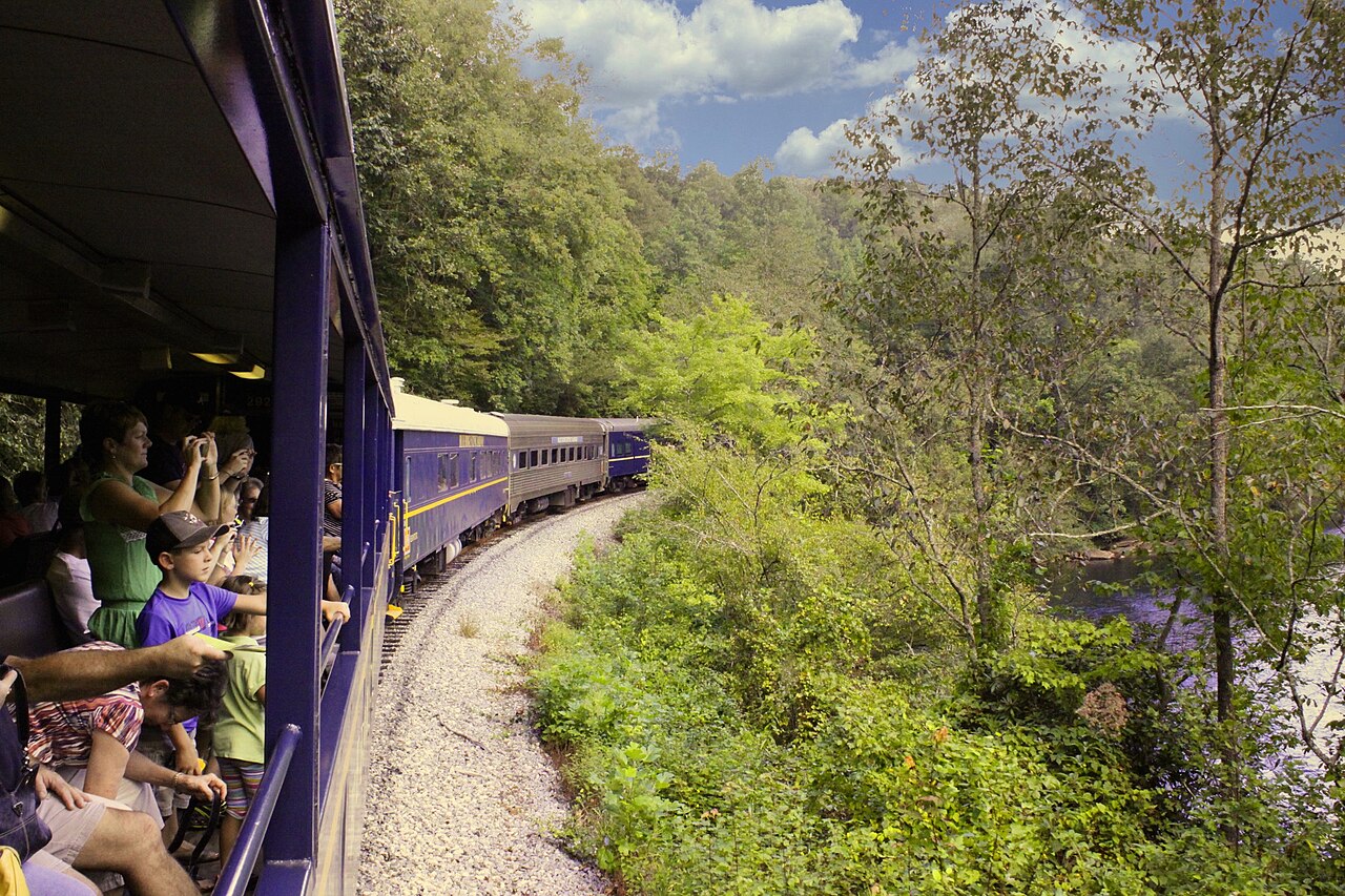 Blue Ridge &mdash; The Blue Ridge Scenic Railway in Blue Ridge, Georgia, US