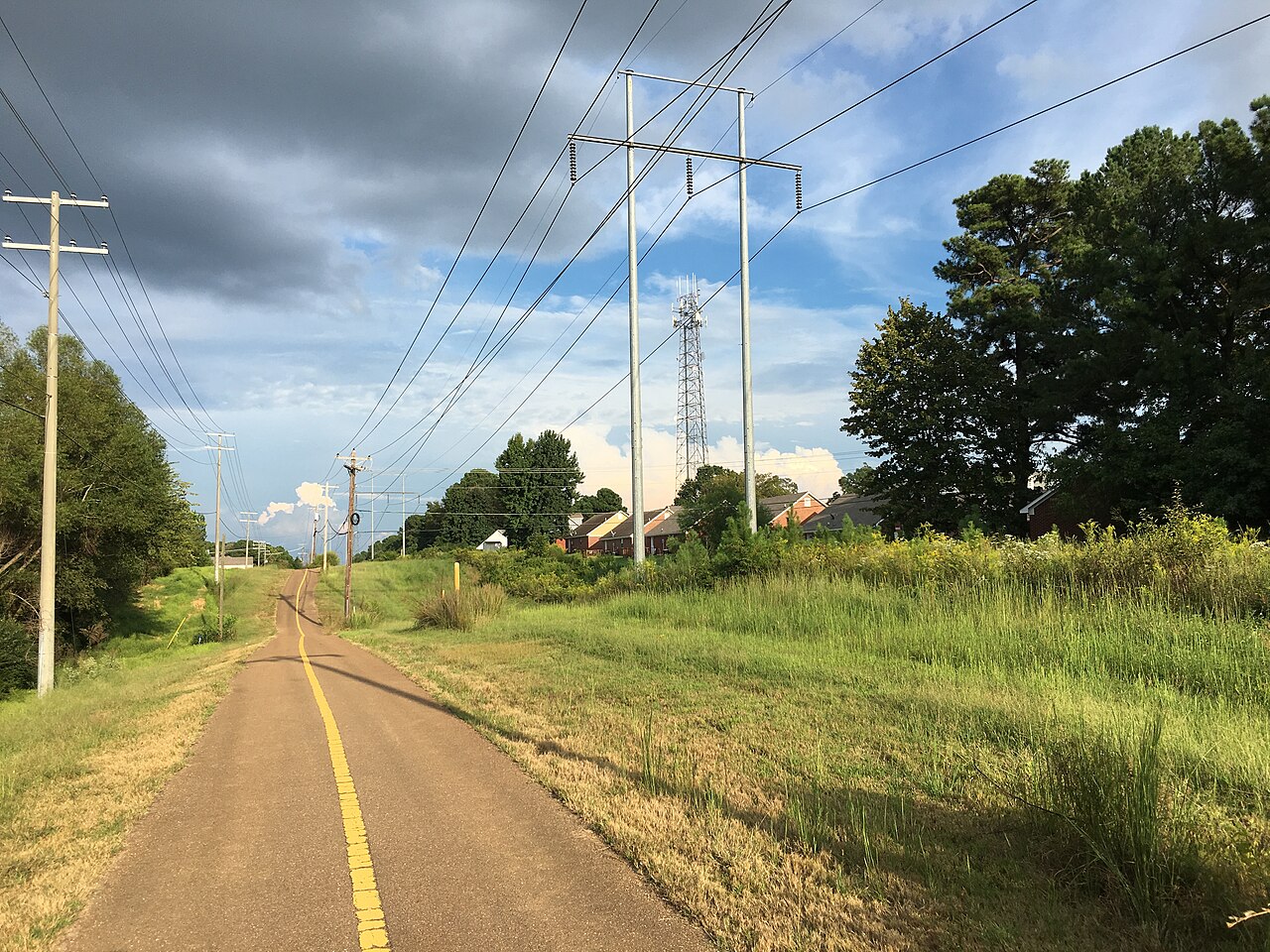 Oxford — Oxford Mississippi cycle path 1