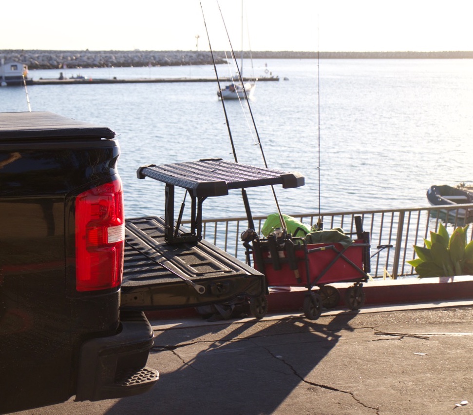 Dana Point — EEZTOP folding table at Dana Point fishing