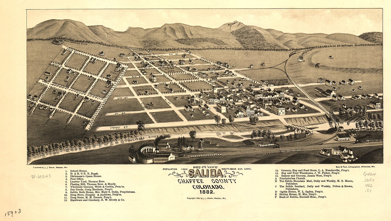 Salida — CO Salida 1882
