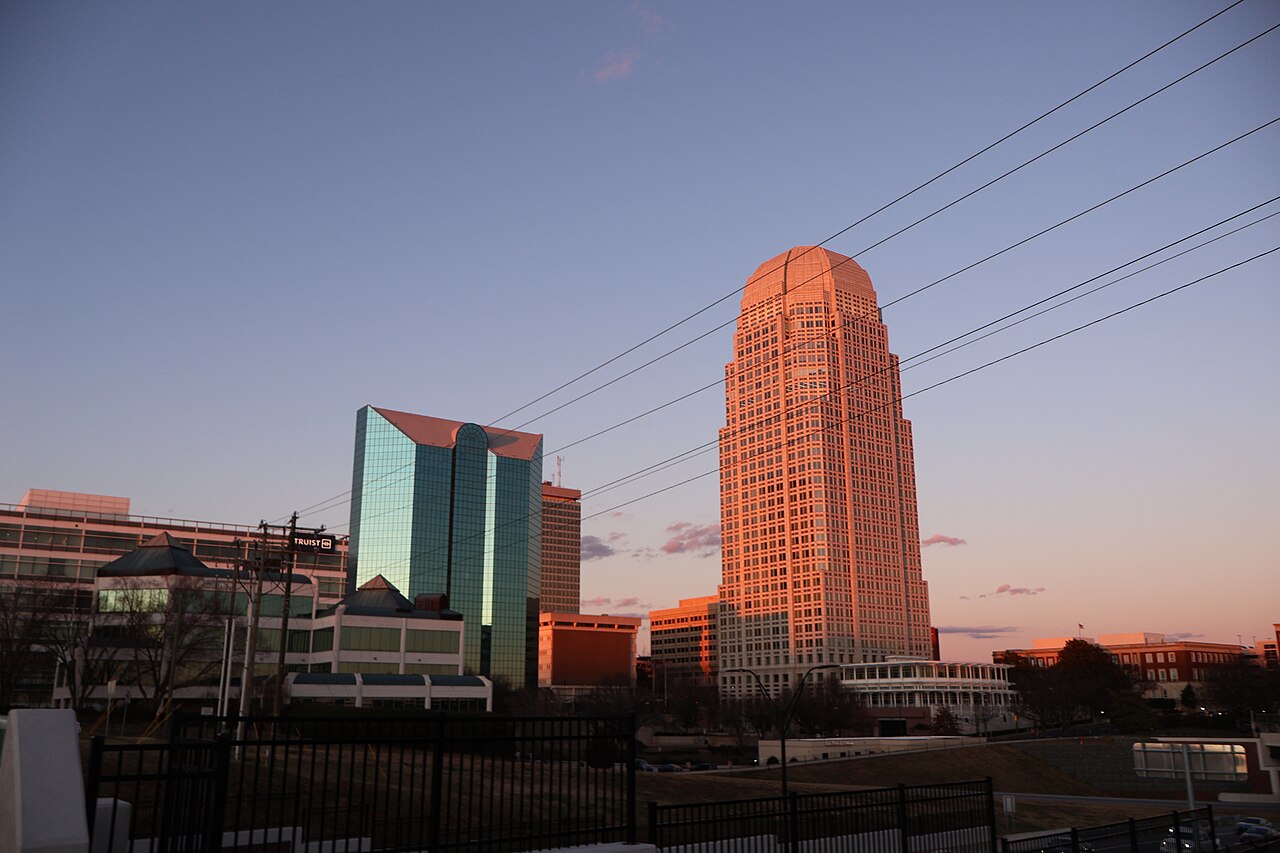 Winston-Salem — Winston-Salem at Sunset