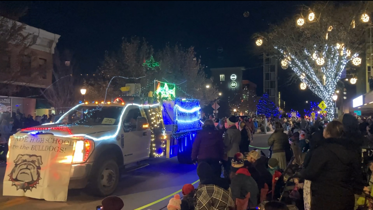 Grand Junction &mdash; Grand Junction Fish and Wildlife Conservation Office truck holiday parade 15 December 2022
