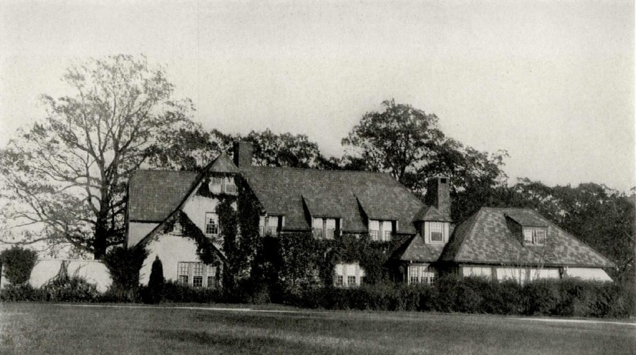New Hope &mdash; Residence of Mrs. G. E. Wood (Jane), New Hope, Pennsylvania in 1923, designed by Morgan Colt