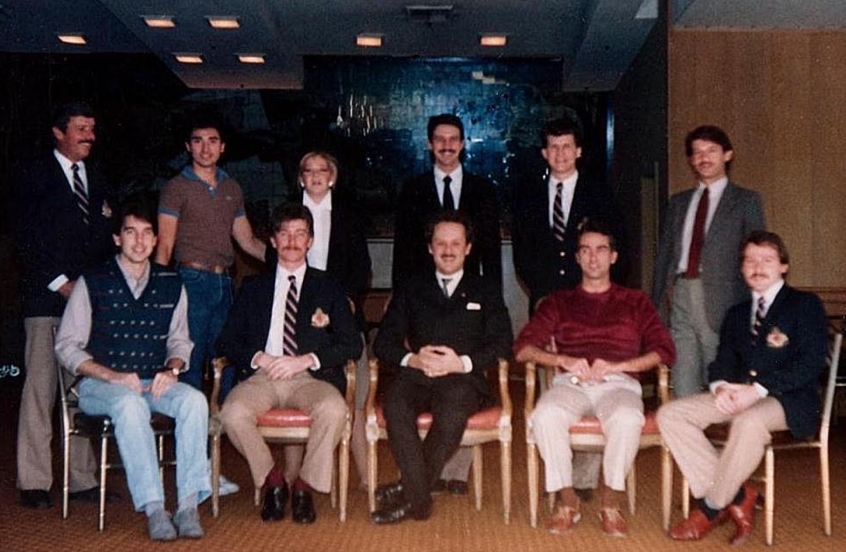 Jacob Demitz & Beverly Hills Hotel Front Desk Staff 1982