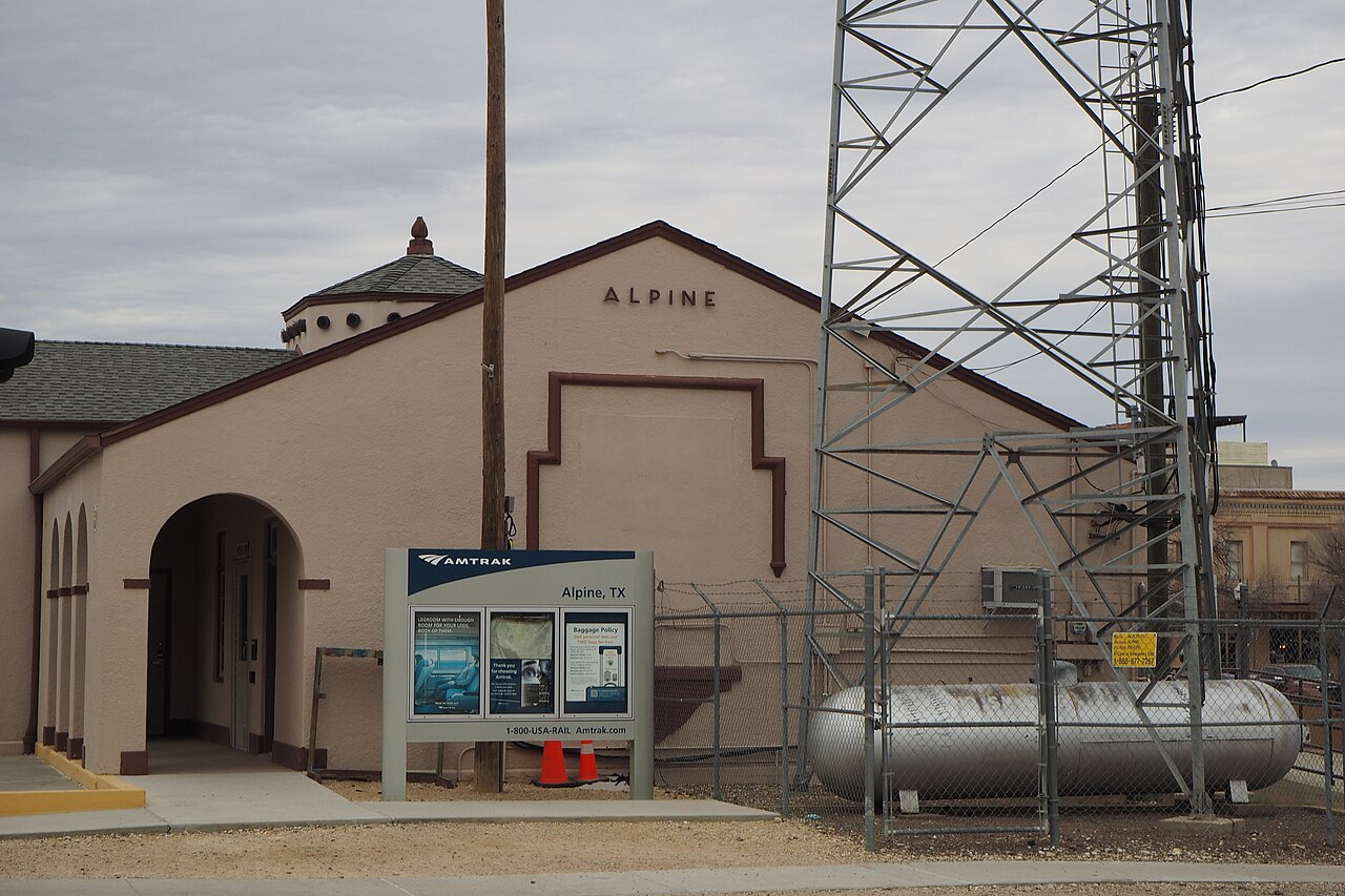 Alpine — Alpine Texas Amtrak Station