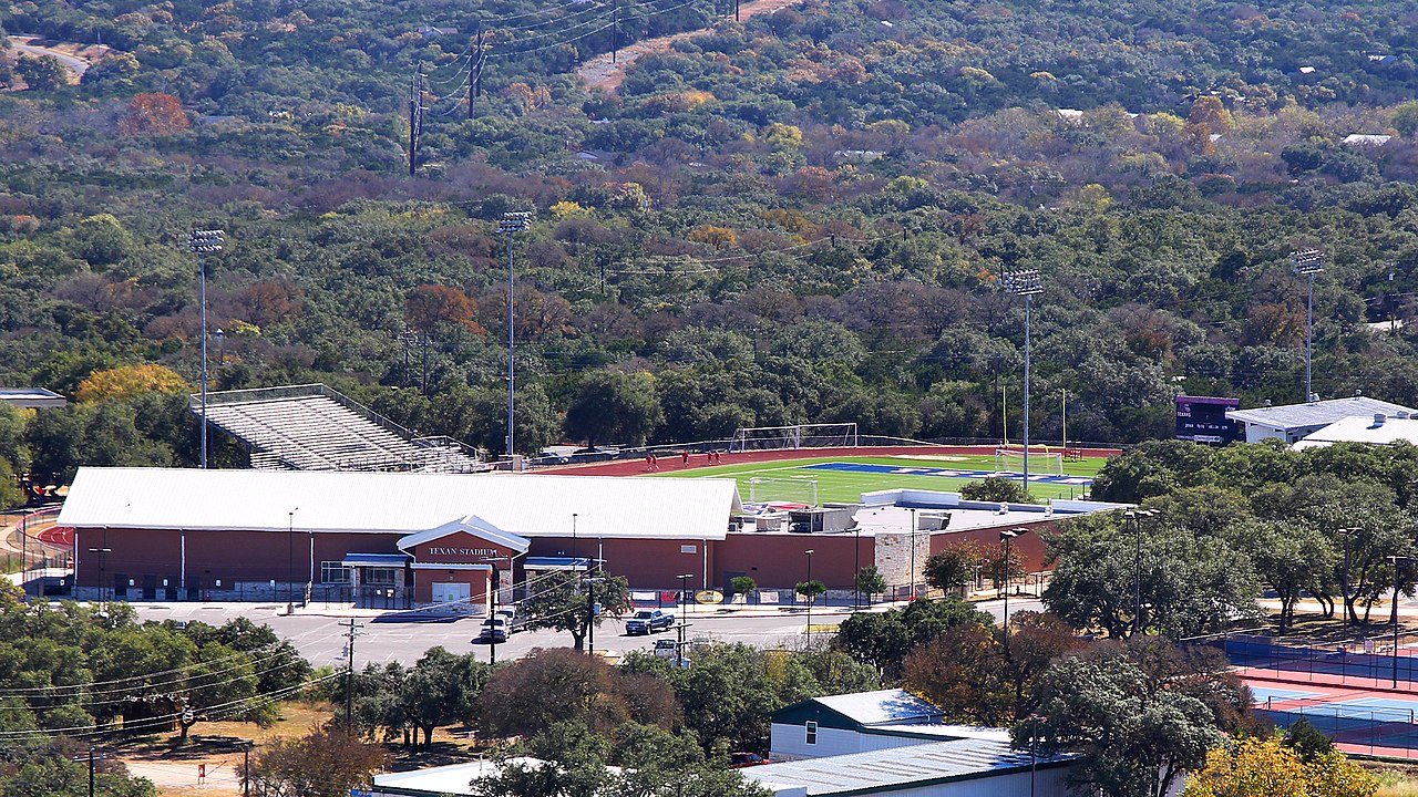 Wimberley — Texan Stadium from Old Baldy Wimberley Texas 2020